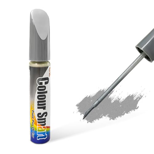 JUSTTOP Car Touch-Up Paint Pen, Automotive Scratch Remover Touch Up Paint Fill Paint Pen, Quick And Easy p Pen for Vehicles Paint Scratch Repair, Car Accessories (Silver)
