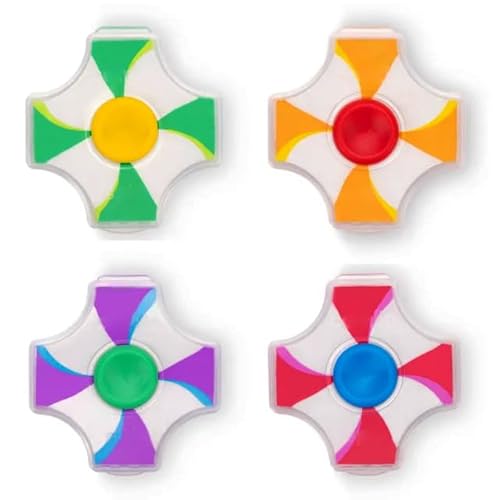 Non Toxic Dust Free Spin Erasers | Spinner Erasers Multicolour Pack of 10