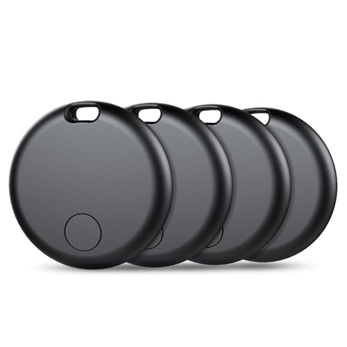 Tracker Bluetooth Item Finder-4 Pack, Black