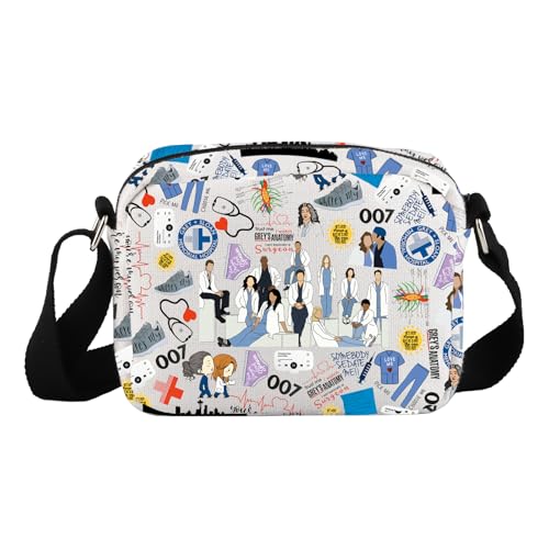 Lywjyb Birdgot You’re My Person Crossbody Bag Doctor Nurse Gift TV Show Lover Gift Hospital Gift (My person cr CA)