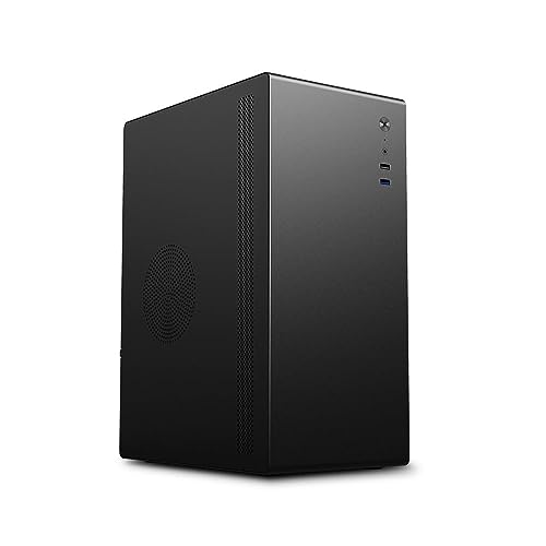 Assembled Desktop CPU with Core i5-3470 Gen 3.20Ghz II 8GB Ram II 256GB SSD II HDMI VGA Ports II Win 10 II Desktop Computer PC CPU II MS Office II Full Metal Body, Black