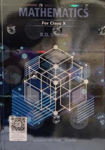 Mathematics Textbook for Class X by R.D. Sharma, Dhanpat Rai Publications 2025-2026 Rd
