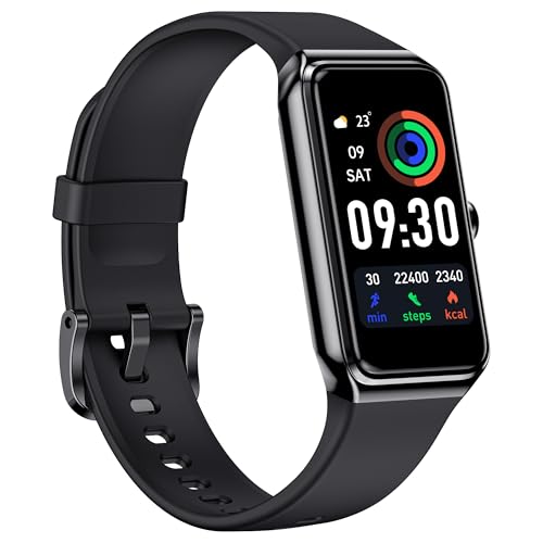 Fitness Tracker- Smart Watch with 1.47" Health Activity Trackers 24/7 Heart Rate,Stress Management, Monitor Blood Oxygen, Sleep Tracking Fitness Watch for Android iPhone Women Men (Black)