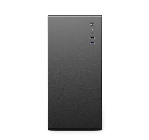 Assembled Desktop CPU with Core-i5 3470 Generation 3.20Ghz II 16GB Ram DDR3 II 256GB SSD II HDMI VGA Ports Win 10 Pro II MS Office II Full Metal Body, Black