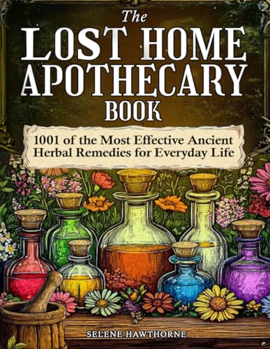 The Lost Home Apothecary Book: 1001 of the Most Effective Ancient Herbal Remedies for Everyday Life