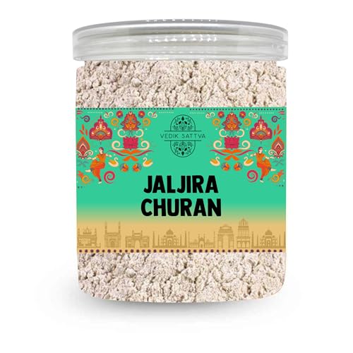 Vedik Sattva Natural Jaljira Churan | Homemade Indian Taste | 7.05 OZ (200 gm) | PACK OF 1