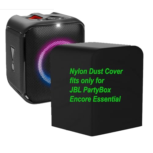 Dorca® Dust Cover for JBL PartyBox Encore Essential - Keeps Your Speaker as New & Dust-Free - Custom Fit, Durable, and Portable Design-Black
