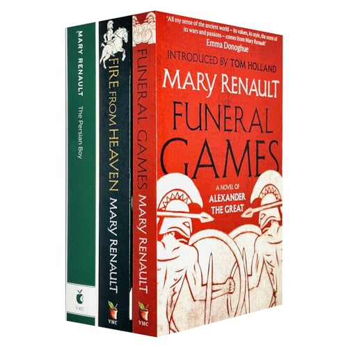 The Alexander Trilogy 3 Books Collection Set By Mary Renault (Fire from Heaven, Funeral Games & The Persian Boy)