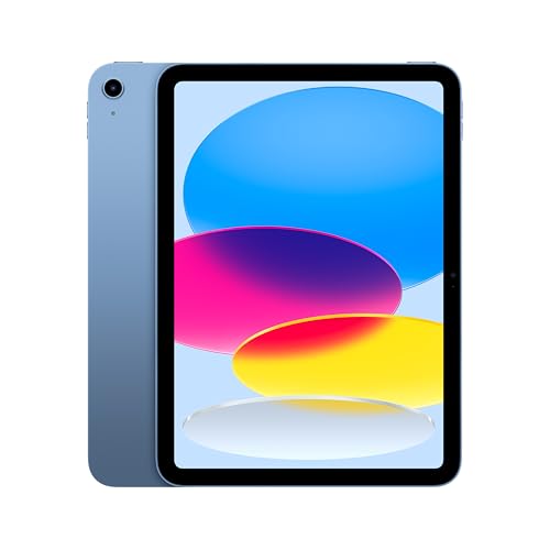 Apple iPad with A16 chip: 11-inch Liquid Retina Display, 128 GB, Wi-Fi 6, 12MP Front/12MP Back Camera, Touch ID, All-Day Battery Life — Blue