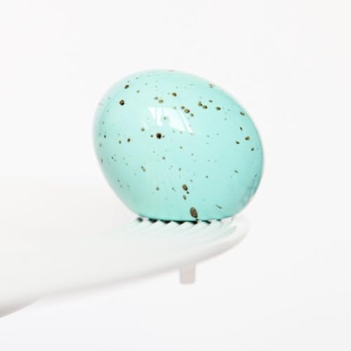 Nora Fleming Eggstra-Ordinary (Robins Egg) A426 Hand-Painted Ceramic Floral Décor - Spring Minis for The Home and Office