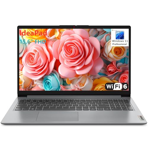 Lenovo 15.6" FHD Laptop Computer for Business and Student, Intel Dual Core Processor, 32GB DDR4 RAM, 1TB PCIe SSD, WiFi 6, Bluetooth 5.2, Type-C, HDMI, Numeric Keypad, Black, Windows 11 Pro, AZ-XUT