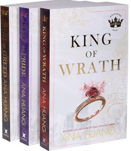 Kings of Sin Series 3 Books Set By Ana Huang (King of Wrath, King of Pride, King of Greed)