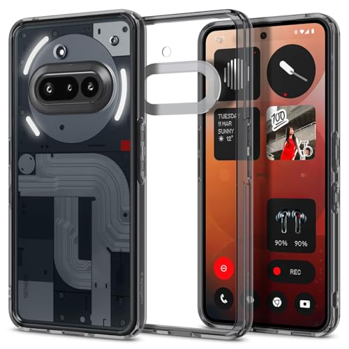 Spigen Ultra Hybrid for Nothing Phone (3a) Case, Transparent Nothing Phone (3a) Back Cover - Space Crystal