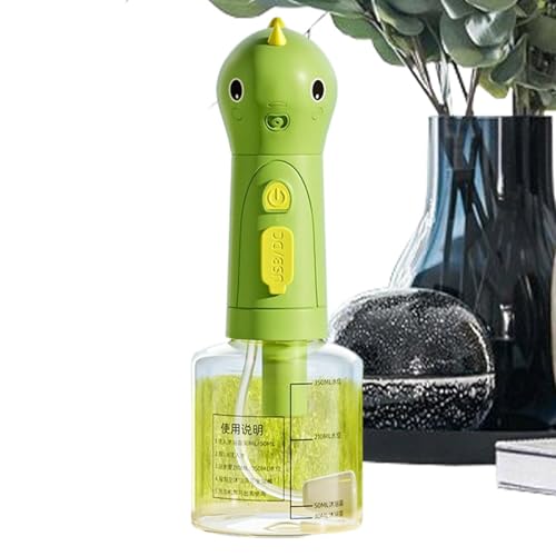 Dog Shampoo Dispenser, Electric Soap Sprayer, Rechargeable Foam Machine, 9.06x3.35x3.35 Inches, Bear & Dinosaur Design, Pet Cleaning Tool, for Dog, Cat Bathing Supplies