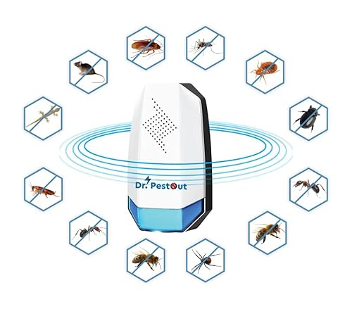 BM TECH Ultrasonic Pest Repellent Machine to Repel Lizard, Rat, Cockroach, Mosquito, Home Pest & Rodent Repelling Aid for Reject Ants for Reject Insect Mosquito Killer Machine Lizard (Pack Off 01)