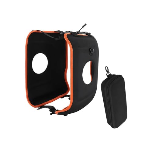 Carrying Case for JBL Partybox Encore2 Speaker, Portable EVA Hard Travel Audio Case, Speaker Accessories Protective Cover with Shoulder Strap and Microphone Bag